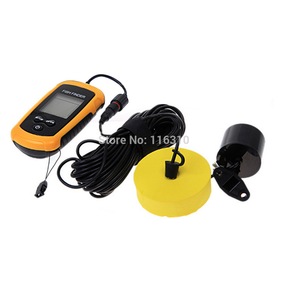 Купить портативный рыбы finder sonar эхолот датчика матричный эхолот ...