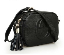Genuine leather Women Messenger Bags Tassel High Quality Women Shoulder Bags Hot Sale 2014 New Women