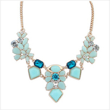  Satr Jewelry 2014 New Arrival Resin Fashion Charm Gem Cute Necklaces Pendants Fashion Jewelry Jewelery