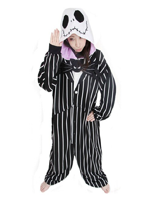 New Nightmare Before Christmas Jack Skellington Anime Fashion Pajamas ...