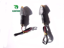 2014 Hot Sale 12V 2 x Motorcycle 12 LED Turn Signal Indicators Lights Light Universal Free