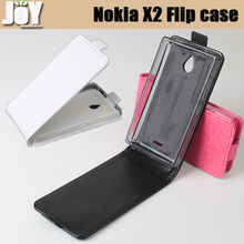 New 2014 Free shipping Baiwei mobile phone bag PU Flip cover case for Nokia X2 mobile phone accessories three colors