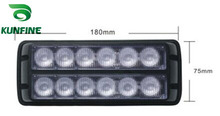 2014 New Arrival 100 water proof LED strobe light 12 1W High Power LEDs With flash
