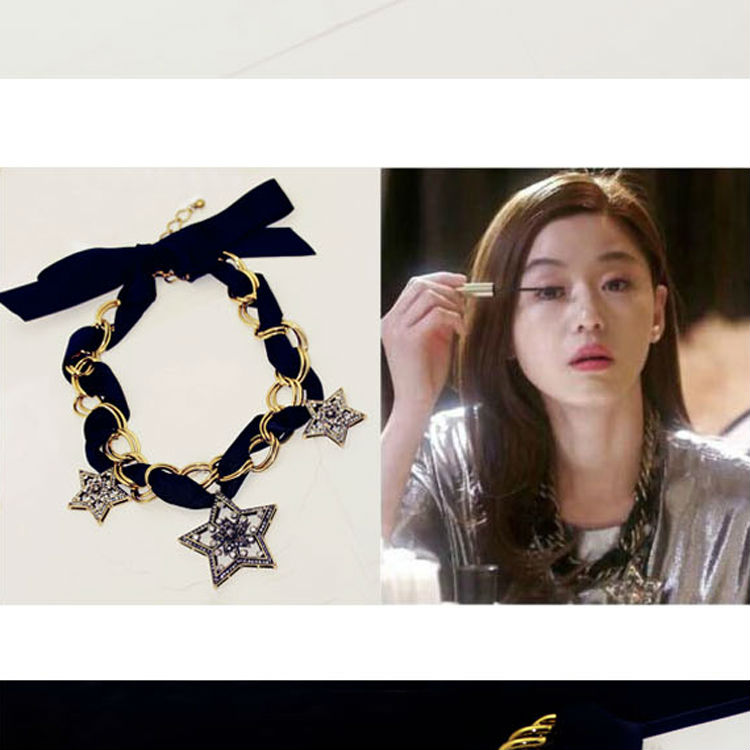 High Quality Jewelry Korean TV My Love From the Star Jun Ji Hyun Big Star Statement