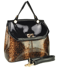 Cherbaby new arrival hot sale women handbags designers brand Leopard bag patent leather handbag