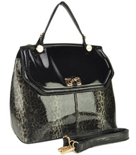 Cherbaby new arrival hot sale women handbags designers brand Leopard bag patent leather handbag