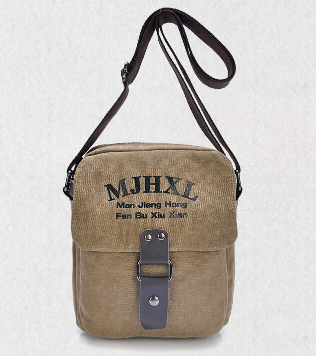  casual small size bags men and women fashion messenger bags korea edition canvas shopping bags