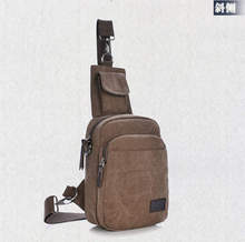 New shape men fashion casual messenger bags women popular classical style canvas chest bag high quality