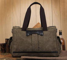casual canvas men and women fashion messenger bags traveling bags korea edition canvas handbags