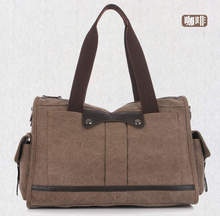 casual canvas men and women fashion messenger bags traveling bags korea edition canvas handbags