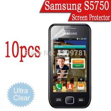 10pcs Screen Protector For Samsung s5750 Smartphone Samsung s5750 Ultra Clear LCD Protective Film S6812 Note