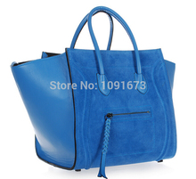 2014 Top Level Original Leather Phantom Tote Women s Leather Handbags Genuine Leather Smile Face Bag