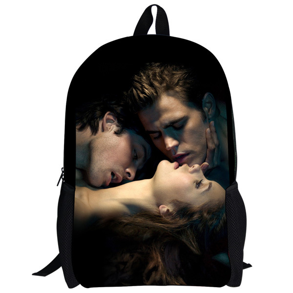 D0837 2014 NEW hot sale super star women man school bag outdoor Backpack 3D printed The