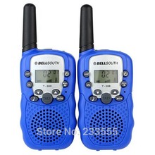 Blue Details about  2 Pcs 0.5W UHF Auto Multi-Channels 2-Way Radios Walkie Talkie interphone T-388