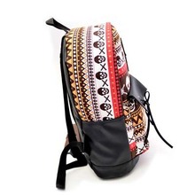 Sugar The new suede PU leather women backpack retro skull personality schoolbags casual bags three color