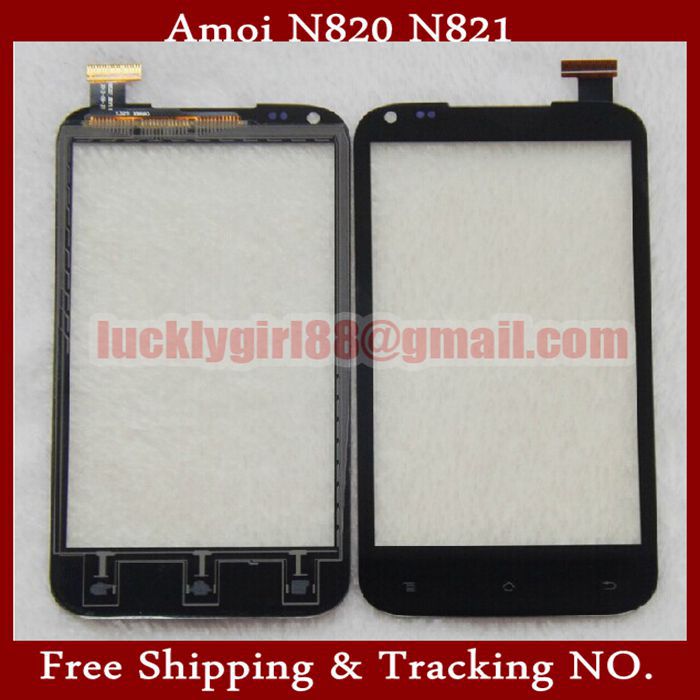 Original 4 5 Amoi N820 N821 Smartphone Prestigio Touch Screen Phones Digitizer Touch Panel Glass Replacement