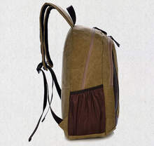 2014 canvas korea edition interlining men and women travel sport backpack college student popular package bag