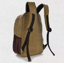 2014 canvas korea edition interlining men and women travel sport backpack college student popular package bag
