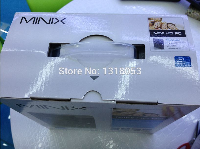 Minix -hd   intel      d2500 / d2550 intel nm10 intel gma 3600     dhl