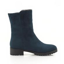 Boots for women 2014 female fashion boots women shoes motorcycle boots slip on mid calf winter