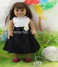 Free shipping hot 2014 new style Popular 18 American girl doll clothes dress w18