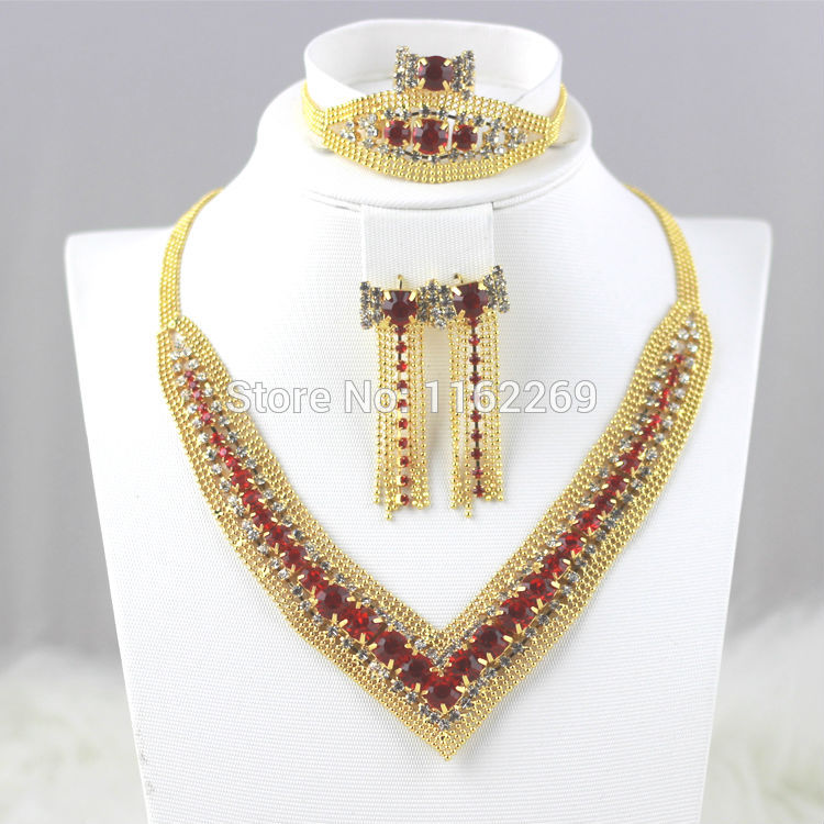 New fashion sexy tassel rhinestones Women Jewelry set Australia ...