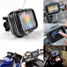 New High Quality Bicycle Motor Bike Motorcycle Handle Bar Holder Waterproof Case Bag 7 Inches for Garmin Magellan GPS Phone