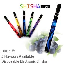 Mini Disposable U Shisha Pen Electronic Hookah Pen Cigarettes Shisha E-cigarette 500 Puffs Tips 5 Flavors