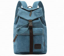 2014 new double shoulder leisure bags travel female canvas school students backpack sports traveling bag