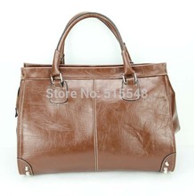 H010(brown)2014 Hot Sale popular women bags,Size:41.5x38cm,PU,4 different colors,Interior Structure 3 small pocket,Free shipping