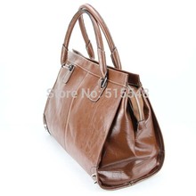 H010 brown 2014 Hot Sale popular women bags Size 41 5x38cm PU 4 different colors Interior