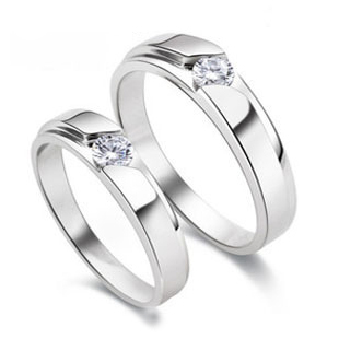 couple-rings-sterling-925-silver-bague-for-lovers-engagement-wedding ...