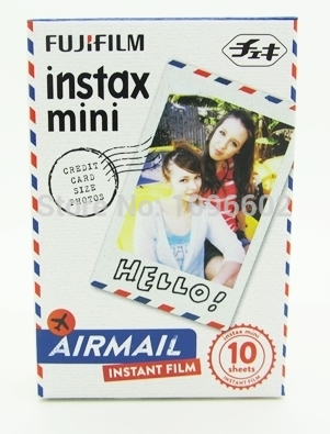 Fujifilm Instax Mini Film 10 sheets Airmail Instant Photo Camera 7S 8 25 50S 90s Free