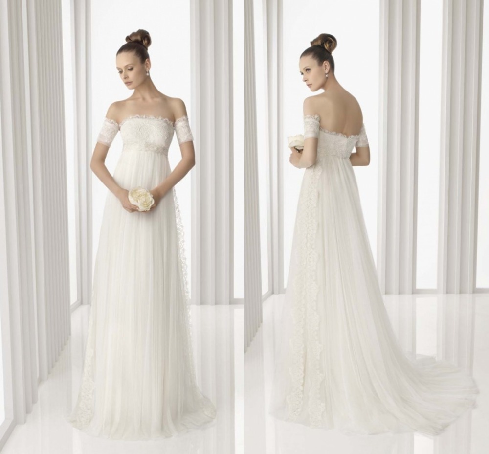 off white vintage bridal gowns
