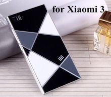 2014 New Arrival Plastic Back Cover Skin mi Case for Xiaomi 3 M3 Mi3 M 3 3S MIUI, Free Shipping