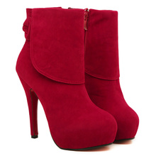 New fashion moda botas women elegant and nice designed bow stiletto high-heeled boots high-heel waterproof