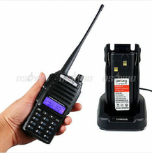 POFUNG UV 82 Dual Band UHF VHF 5W 128CH Two Way Radio Walkie Talkie Interphone Free