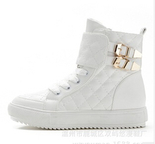 New 2014 hot sales canvas shoes tall style classic Canvas Shoes Lace up women Sneakers lovers