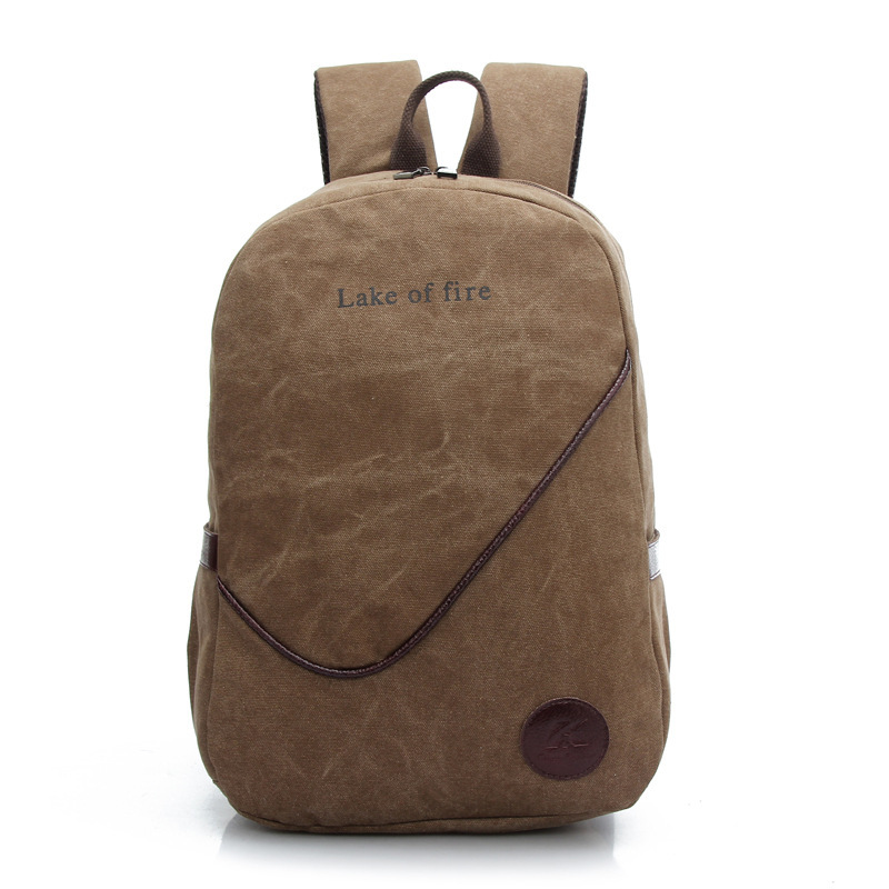 Hot Unise canvas backpack for man brand casual canvas school backpack women tourism sports shoulder bags