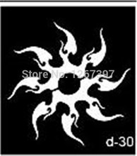 New! glitter tattoo stencils airbrush stencil nail gel stencils for painting tattoo pictures designs 13*13cm free shopping