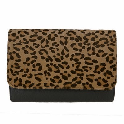  Promotion Leopard Horsehair Women Clutch of pu leather Fashion Evening bags Envelope Bag Women s