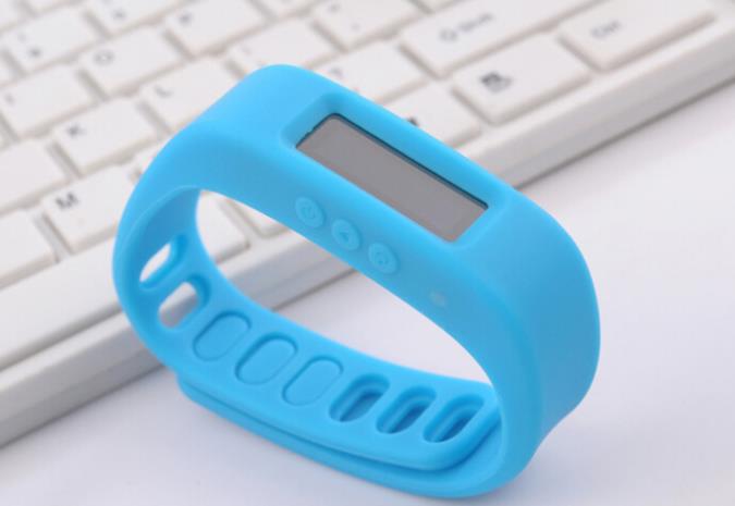Bluetooth 4 0ERD Smart electronics Healthy Silicone Wristband Bracelet Pedometer Monitoring Sleep Fitness OLED watch