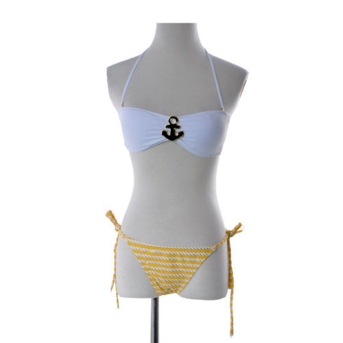 Купить морячка морских бикини якорь bandeau Топ Купальники Купальник s