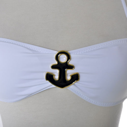 Купить морячка морских бикини якорь bandeau Топ Купальники Купальник s