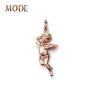 Wholesale  2014 Hot Selling Tms Rose Gold Plated Cupid Charms Factory Price Popular Diy Jewelry