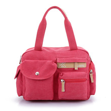 2014 New arrival women messenger bag canvas school bag small satchel fashion women’s simple canvas bag