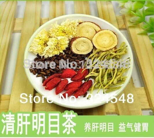 20sachets scented tea clean liver bright eyes wolfberry honeysuckle licorice cassia seeds chrysanthemum free shipping