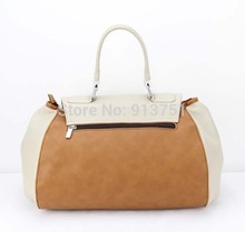 H006 brown wholesale designer women s purses messenger bag 12 5x12 PU Interior Structure 3 small