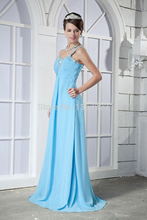 stock45 straight sweetheart elegant off shoulder waist beads cheap in stock long evening dress