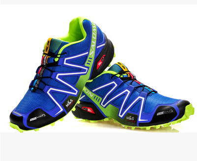 2014 Outdoor shoes non skid cross country man shockproof running shoes Men s sports shose woman